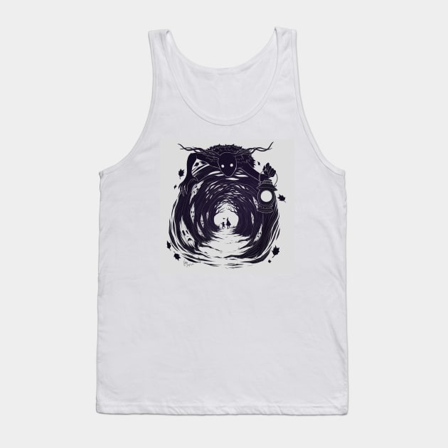OtGW If You Go into the Woods at Night... Photographic Print Tank Top by ariolaedris